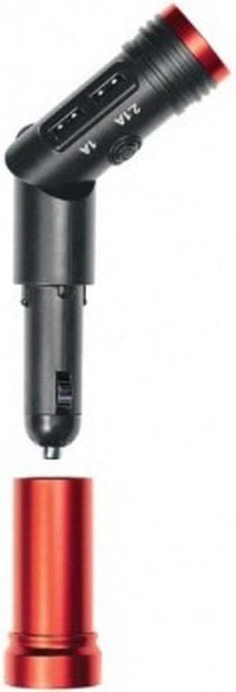 Motor Trend FLM-0102GU 12 Volt USB Charger and Rechargeable Flashlight