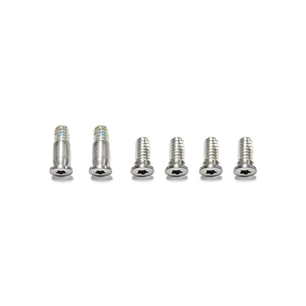 ICTION New Bottom Case Screw Set Replacement for MacBook Pro 15" A1707 A1990 (2016-2019) (Silver)