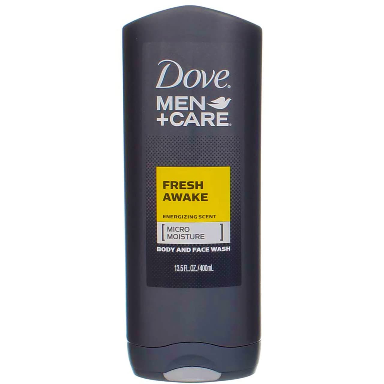 Dove Men + Care Body and Face Wash, Fresh Awake, 13.5 Ounce (2 Pack)
