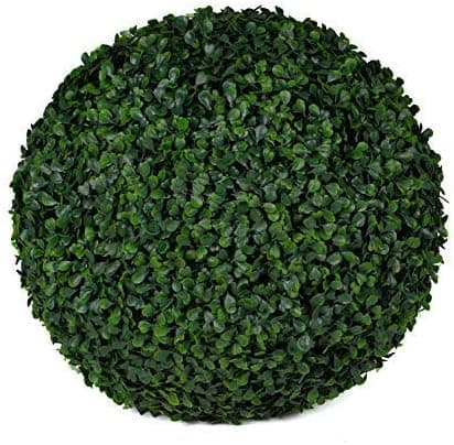 Jadomi Outdoor Hammerhead Artificial Boxwood Topiary Ball (1, 11" Topiary Ball)