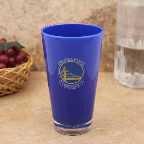 HUNTER NBA Golden State Warriors 16oz. Team Color Plastic Pint Cup
