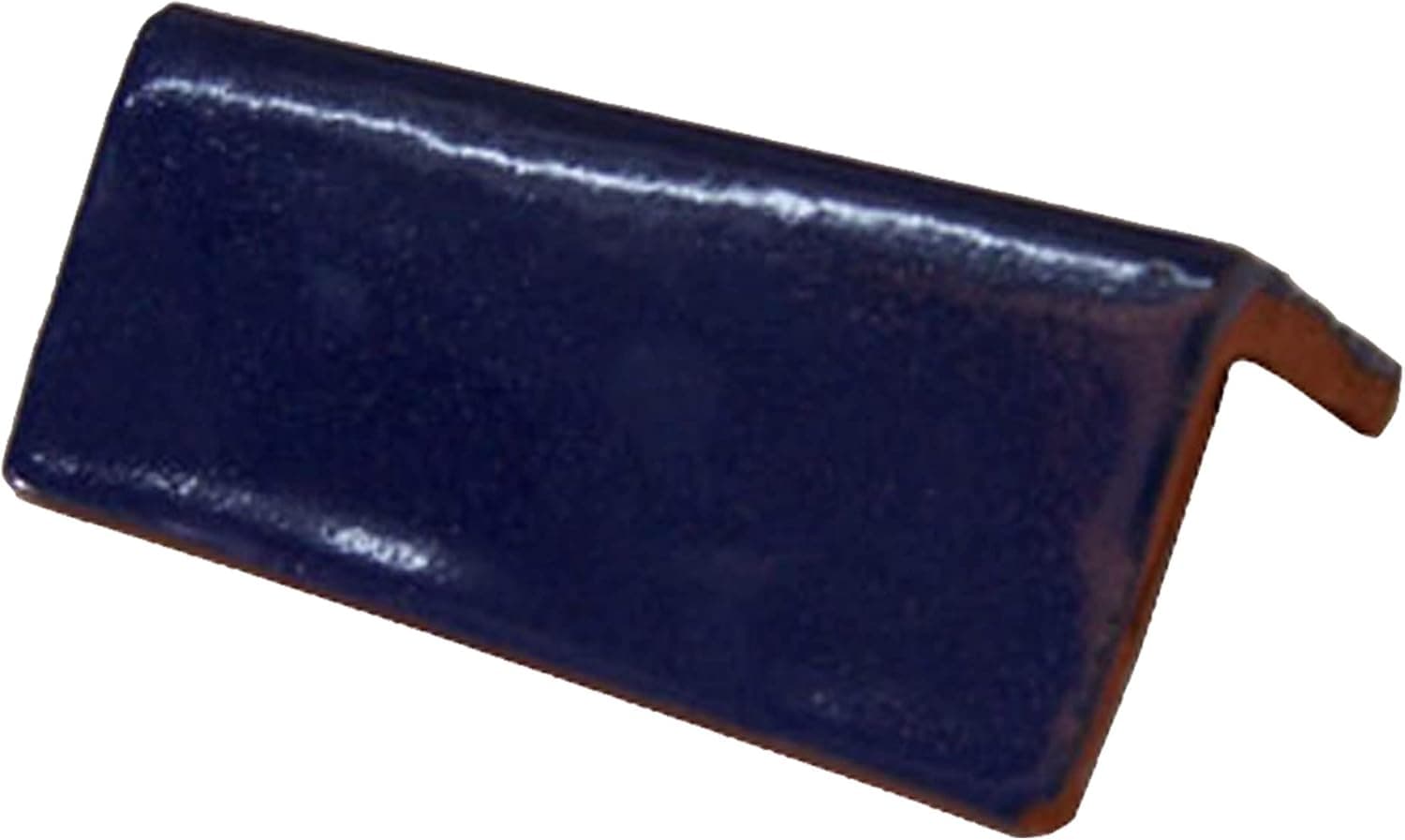 12 V-Cap Tile Molding Bullnose Mexican Handmade Trim Ceramic Tile Blue