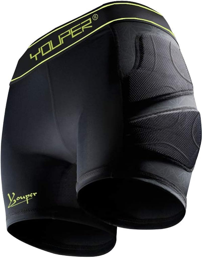 Youper Women's Padded Soccer Sliding Undershorts, Impact Sliders Shorts for Softball, Soccer & Football