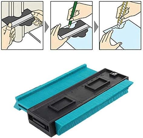 Aliands Contour Duplication Gauge- Plastic Woodworking Shape Contour Gauge Duplicator (9.84''-25 CM)-Luckpocket