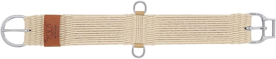 Weaver Leather Mohair Blend 27 Strand Smart Cinch with Roll Snug Cinch Buckle