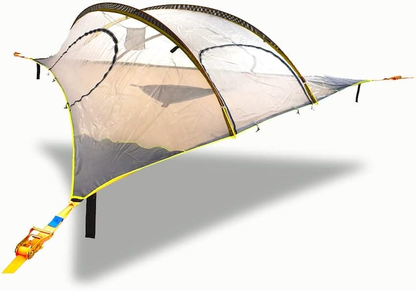 Tentsile Safari Stingray - 3-Person Hammock Tree Tent - Rainfly 8000HH (Hydrostatic Head) - Waterproof, Portable Survival Gear and Equipment Ideal for Camping, Hunting, Picnic - 440kg/880lbs