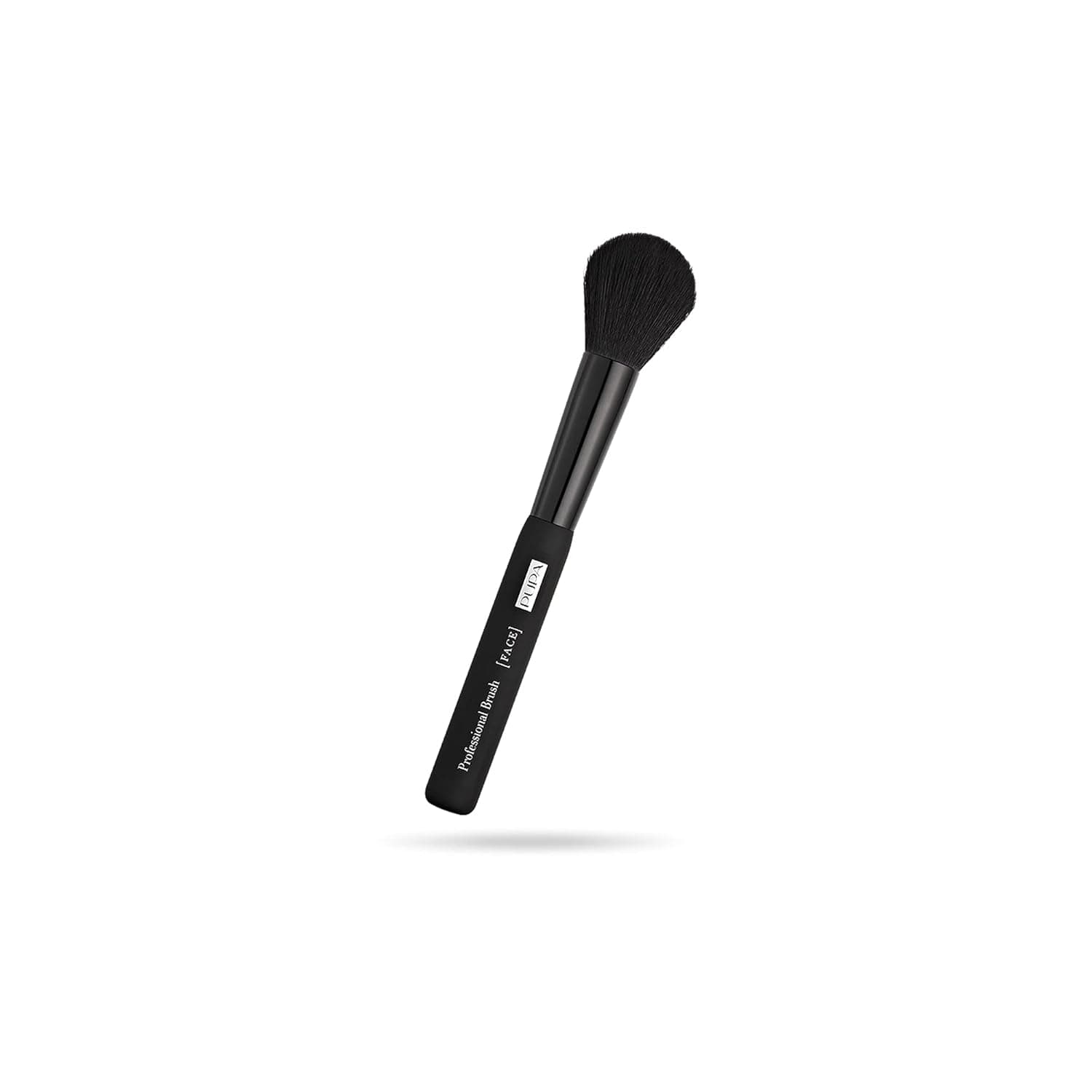 PUPA Milano Round Blusher Brush - Features A Round Tip To Perfectly Fit The Natural Curves Of The Cheek - Expertly Applies And Blends Out Blush - Ideal For Sculpting And Adds Color To The Face - 1 Pc
