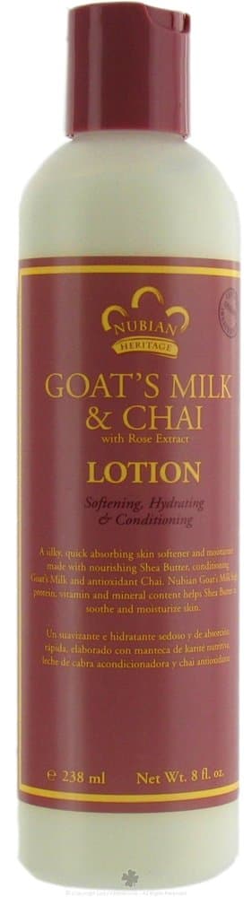 Nubian Heritage Body Lotion Goat's Milk And Chai - 8 fl oz