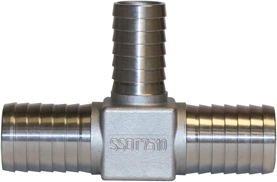 Merrill Mfg Stainless Steel Insert Tee (1" x 3/4" x 1")
