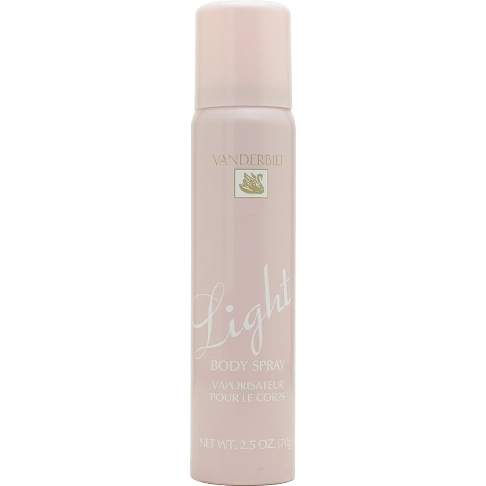 Vanderbilt by Gloria Vanderbilt Light Body Spray for Women, 2.5 Ounce