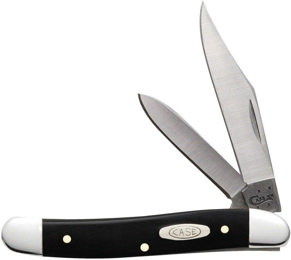 Case Working Medium Jack Black Stainless Steel 3.38 in. Pocket Knife