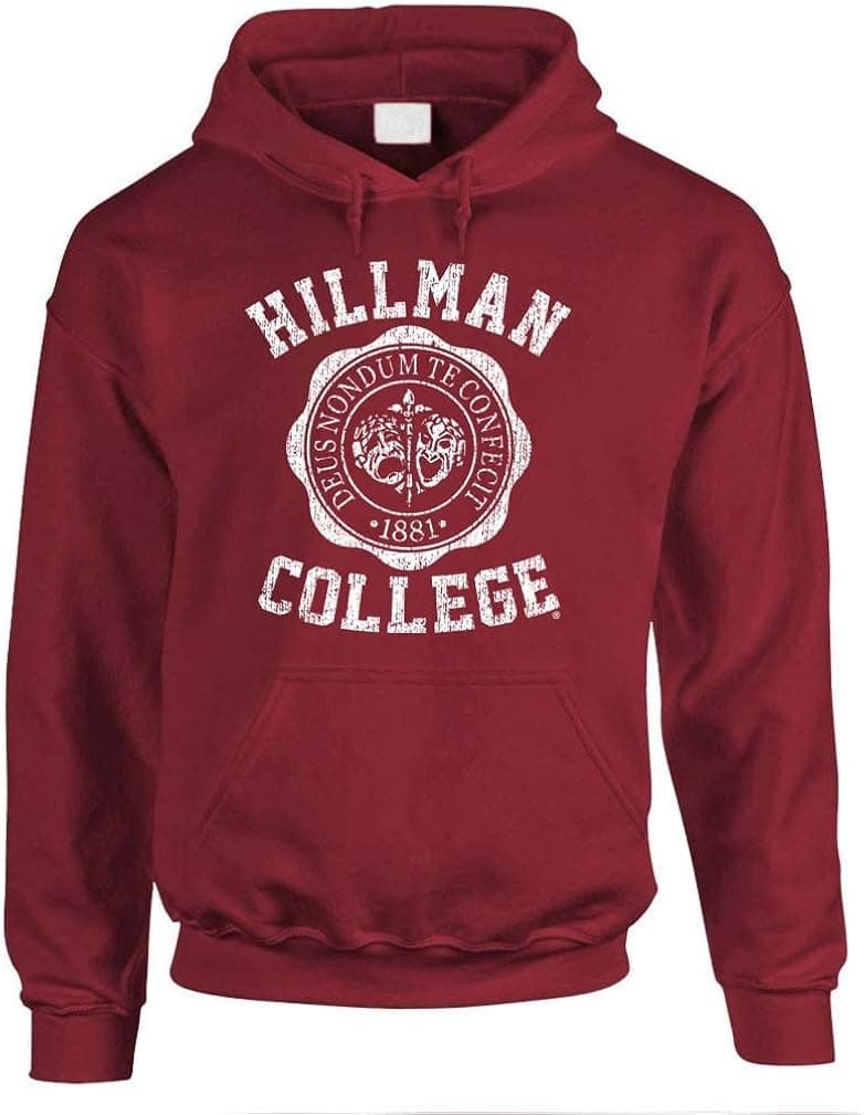 Hillman College - 80s Sitcom Retro hbcu - Fleece Pullover Hoodie