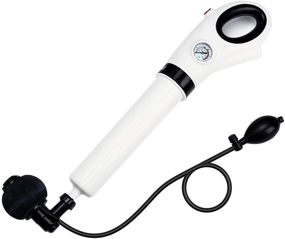 Toilet Plunger, Ranipobo Powerful Electric Air Drain Blaster High Pressure Drain Plunger Toilet Dredge Clog Remover Suitable for Toilets Kitchen Bathtub Showers Sink -White …