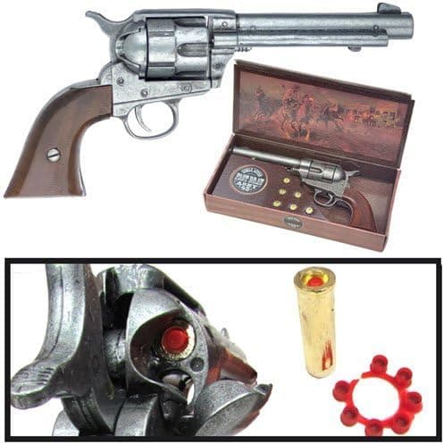 M1873 Revolver Cap Gun Antque Gray Finish