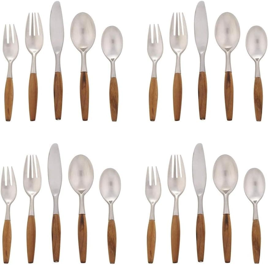Dansk Classic Fjord Teak 20pc. Set (Service for Four)