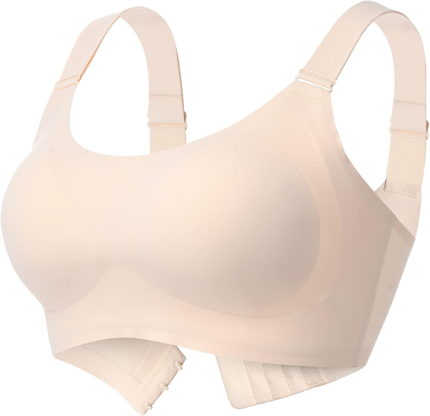 Momcozy Wireless Seamless Bra for Women Ultra Comfort Support Bra Adjustable Smoothing Invisible Bralette