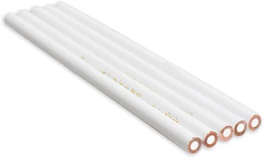 5pcs White Nail Art Pen Rhinestones Gems Picking Design Pencils