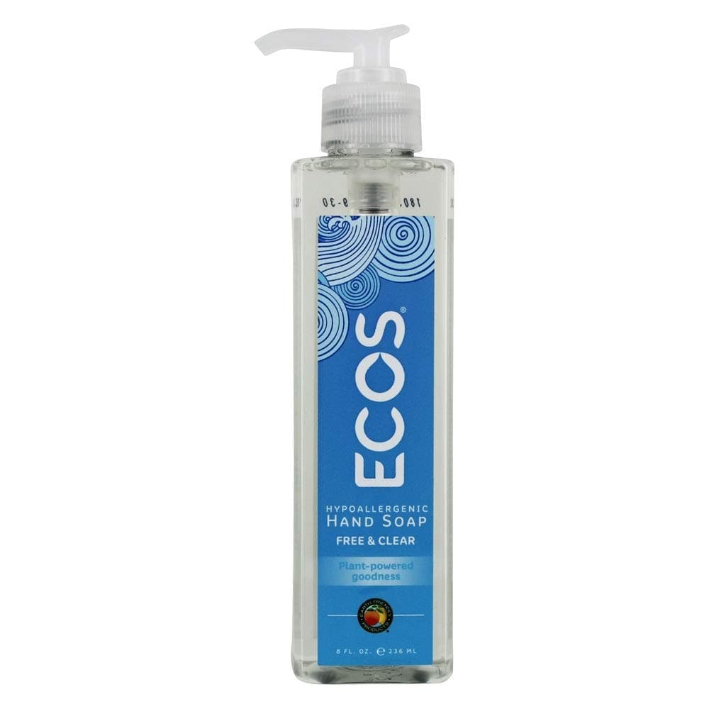 Earth Friendly - ECOS Hypoallergenic Hand Soap Free & Clear - 8 fl. oz.