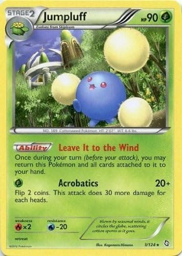 Pokemon - Jumpluff (3) - BW - Dragons Exalted