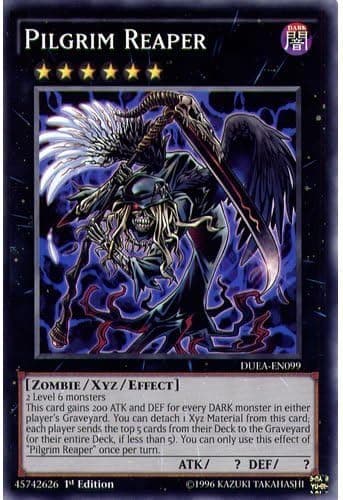 Deckboosters YuGiOh : DUEA-EN099 1st Ed Pilgrim Reaper Common Card - ( Duelist Alliance Yu-Gi-Oh! Single Card)