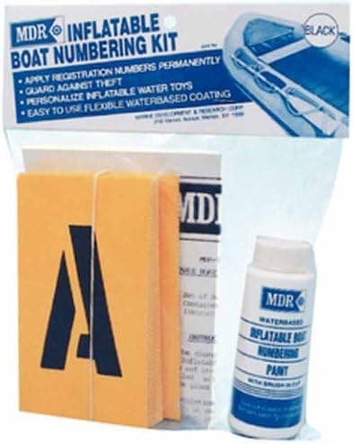 Inflatable Boat Numbering Kit