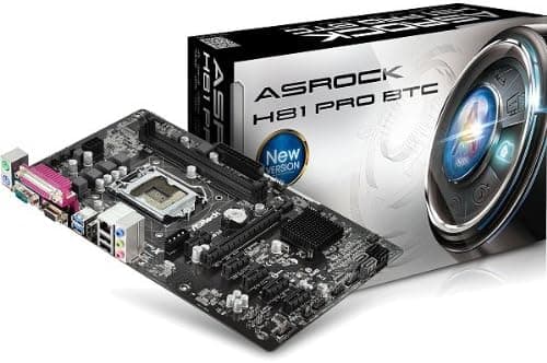 ASRock Motherboard ATX DDR3 1066 LGA 1150 H81 PRO BTC