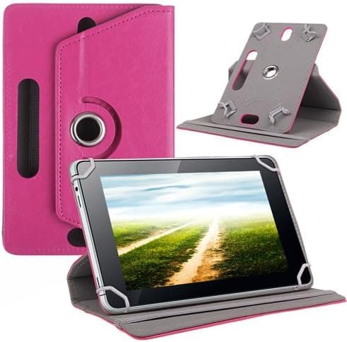 S8Q Folio 360 Rotating PU Leather Folding Case Cover For Universal Tablet PC 10"