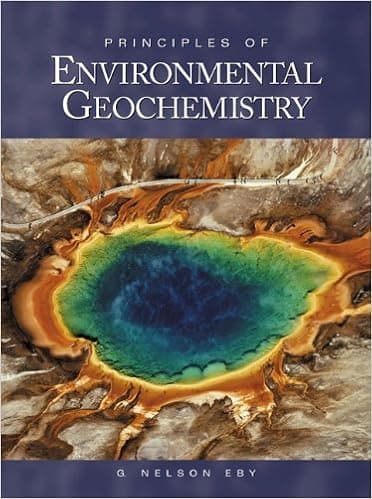Principles of Environmental Geochemistry