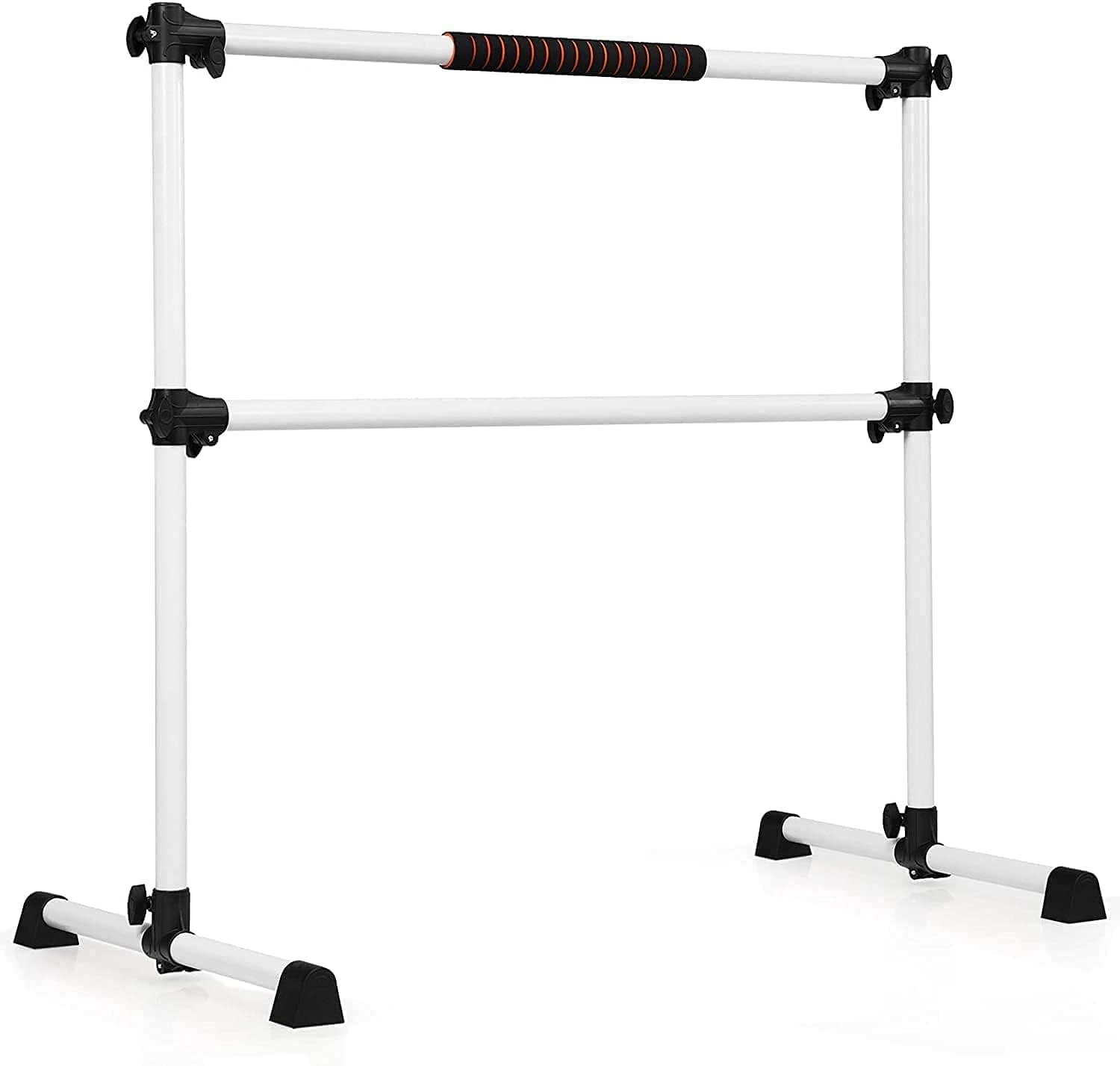 Bifanuo Ballet Barre Portable Double, Freestanding Ballet Barre Adjustable, Heavy Duty Dancing Stretching Ballet for Home,Dance Barre, Fitness Ballet Bar