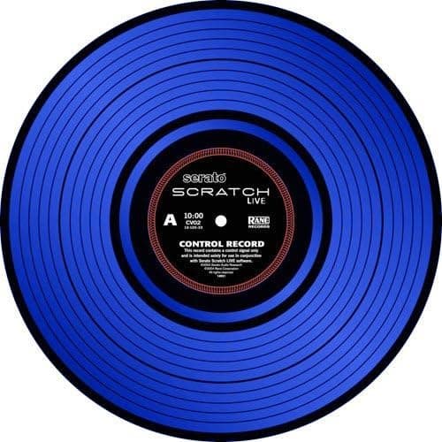 Rane SSL Newest Version 2.5 BLUE VINYL Serato Scratch Live Control Record
