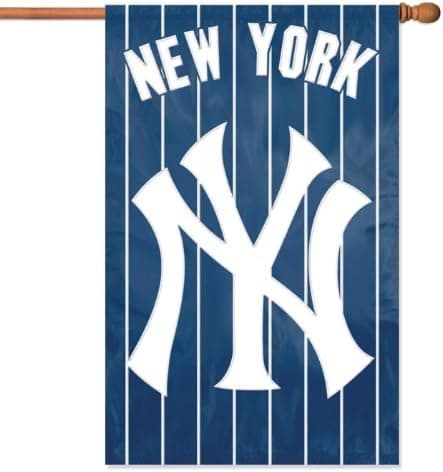 New York Yankees MLB Applique Banner Flag (44x28")" - PAR-AFNYY
