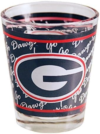 NCAA Georgia Bulldogs Shotglass Wrap
