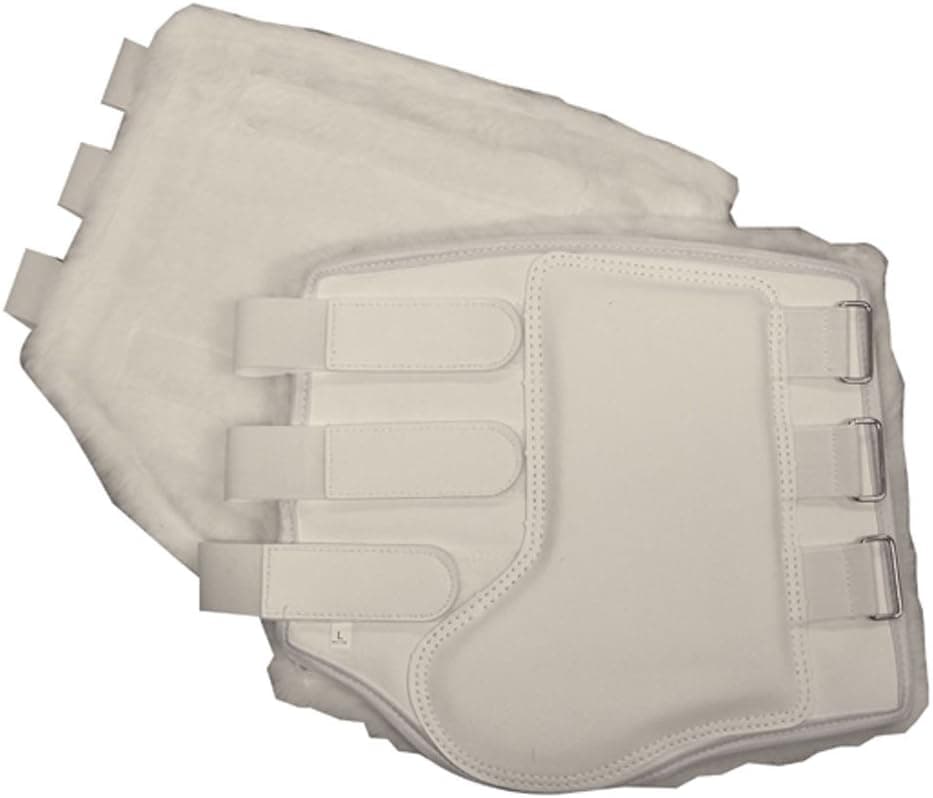 Splint Boots w/Fleece Available in Medium or Large. Black or White