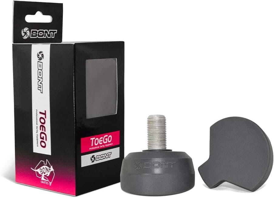 BONT Roller Skates - ToeGo Roller Skate Roller Derby Toe Stops - 2 Pack