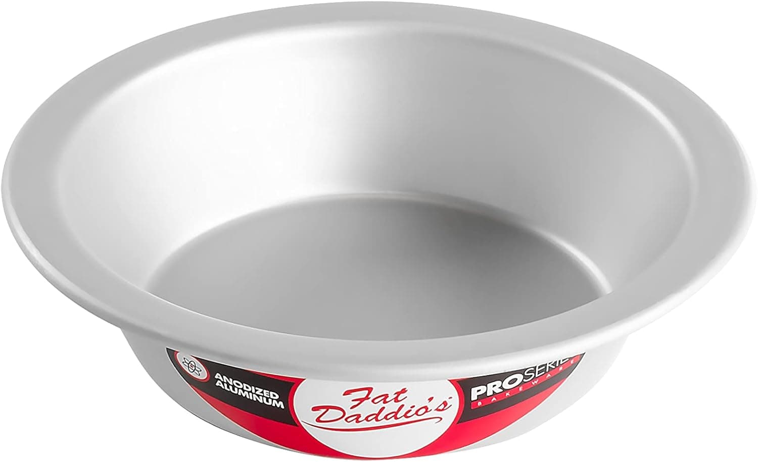 Fat Daddio's PIE-6 Anodized Aluminum Pie Pan, 6 x 1.5 Inch