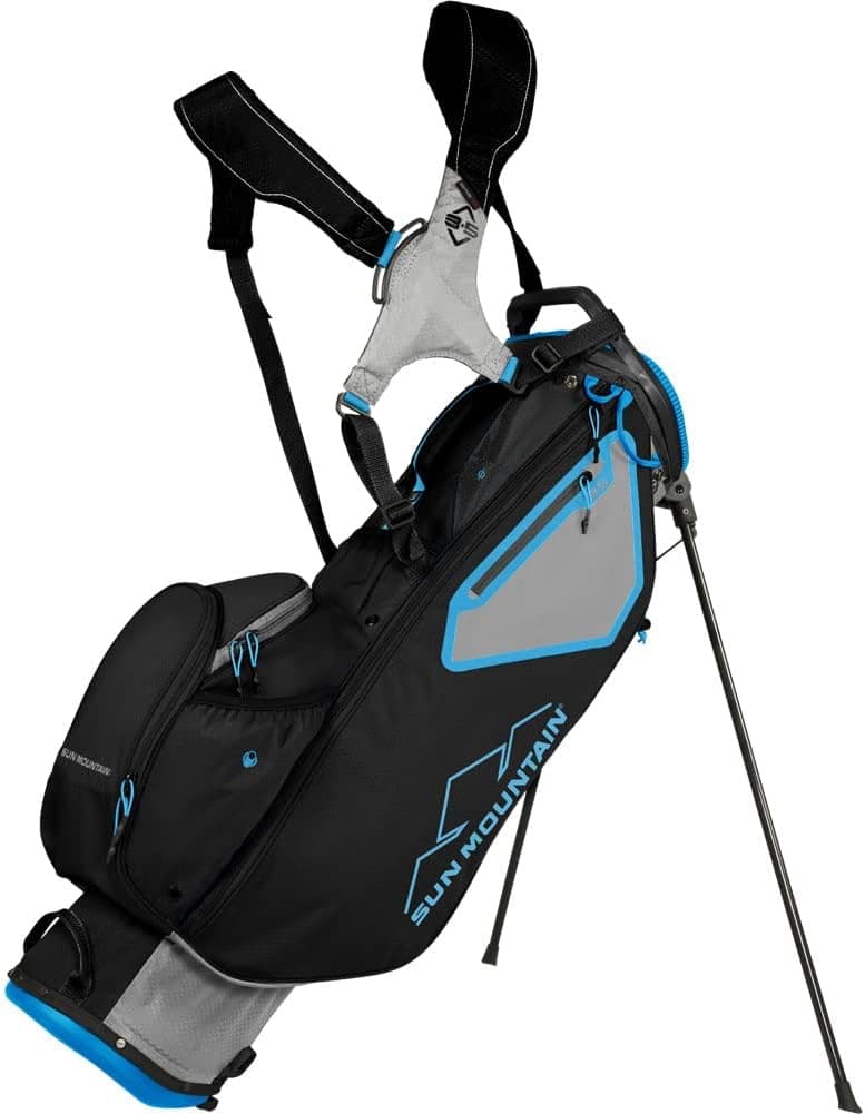 Sun Mountain 2022 3.5 Ls Zero-G Stand Bag Black/Grey
