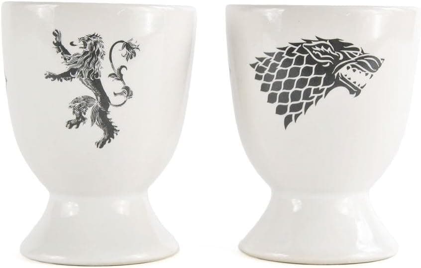 Game of Thrones Egg Cup 2 Pack All Sigils Half Moon Calici Tazze