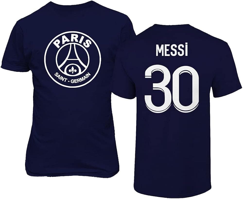 Paris Soccer Club #30 Messi Jersey Style Unisex T-Shirt