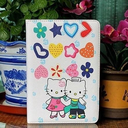 Hello Kitty Cute Leather Case for Apple iPad mini (FRIEND)