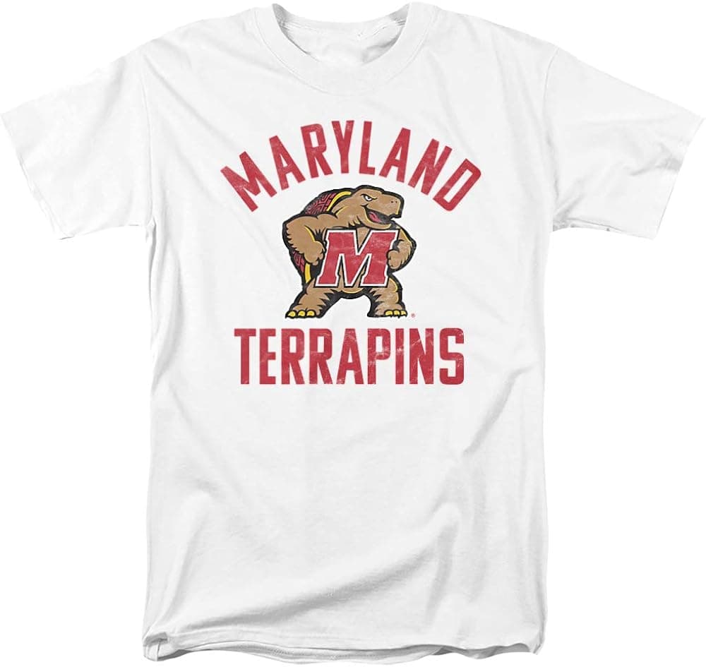University of Maryland Official UMD Terrapin Logo Unisex Adult T Shirt