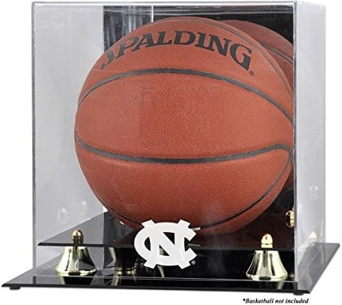 North Carolina Tar Heels Golden Classic Logo Basketball Display Case