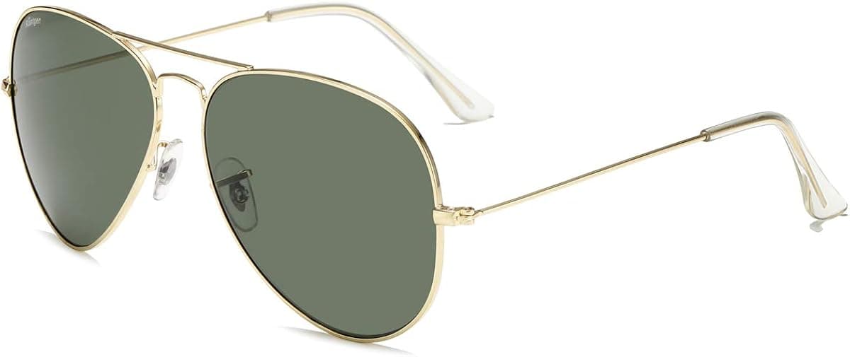 CONRAD RONTGEN Premium Aviator Sunglasses for Men Women Classic Aviators Sun Glasses
