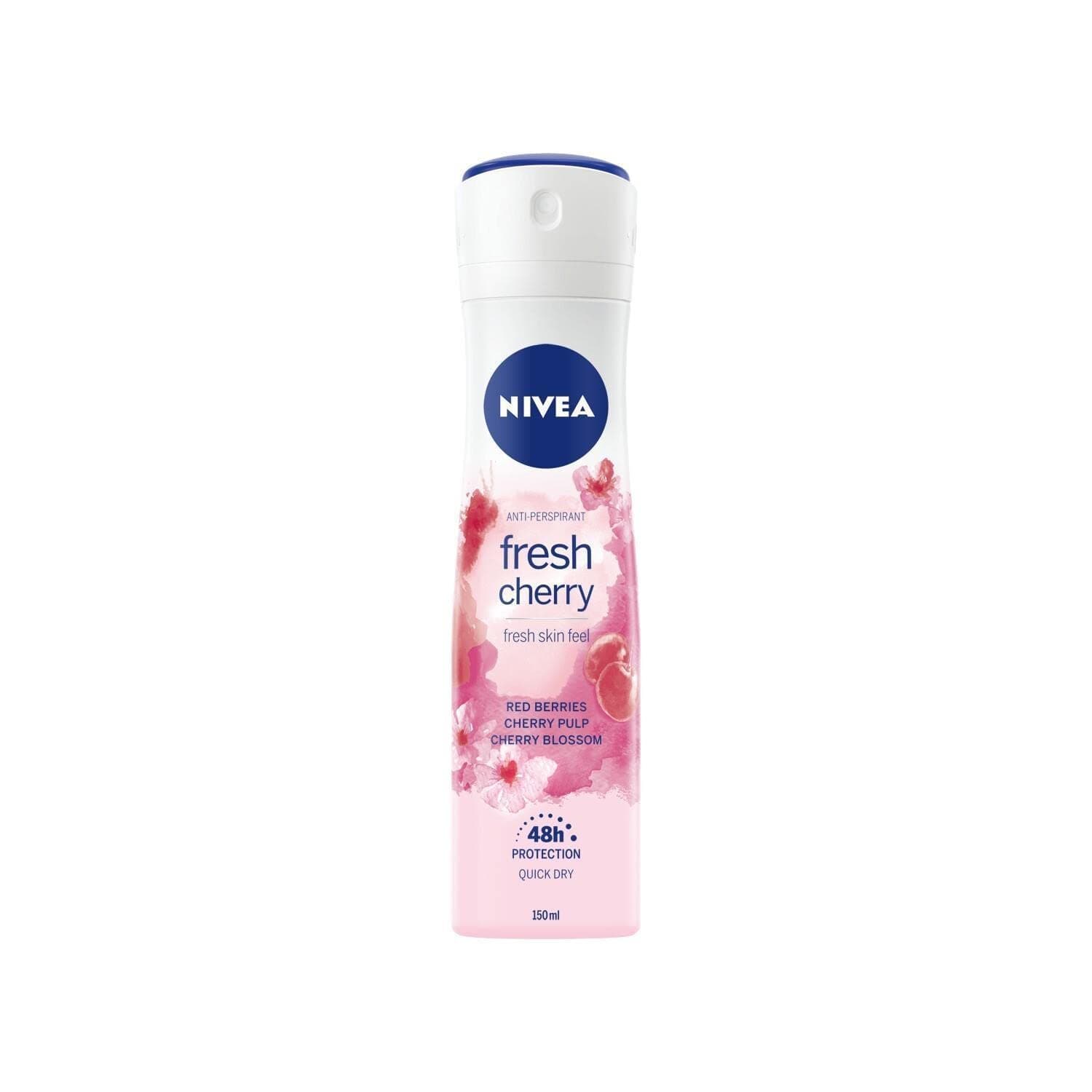 Nivea Fresh Cherry Antiperspirant Deodorant 150 ml