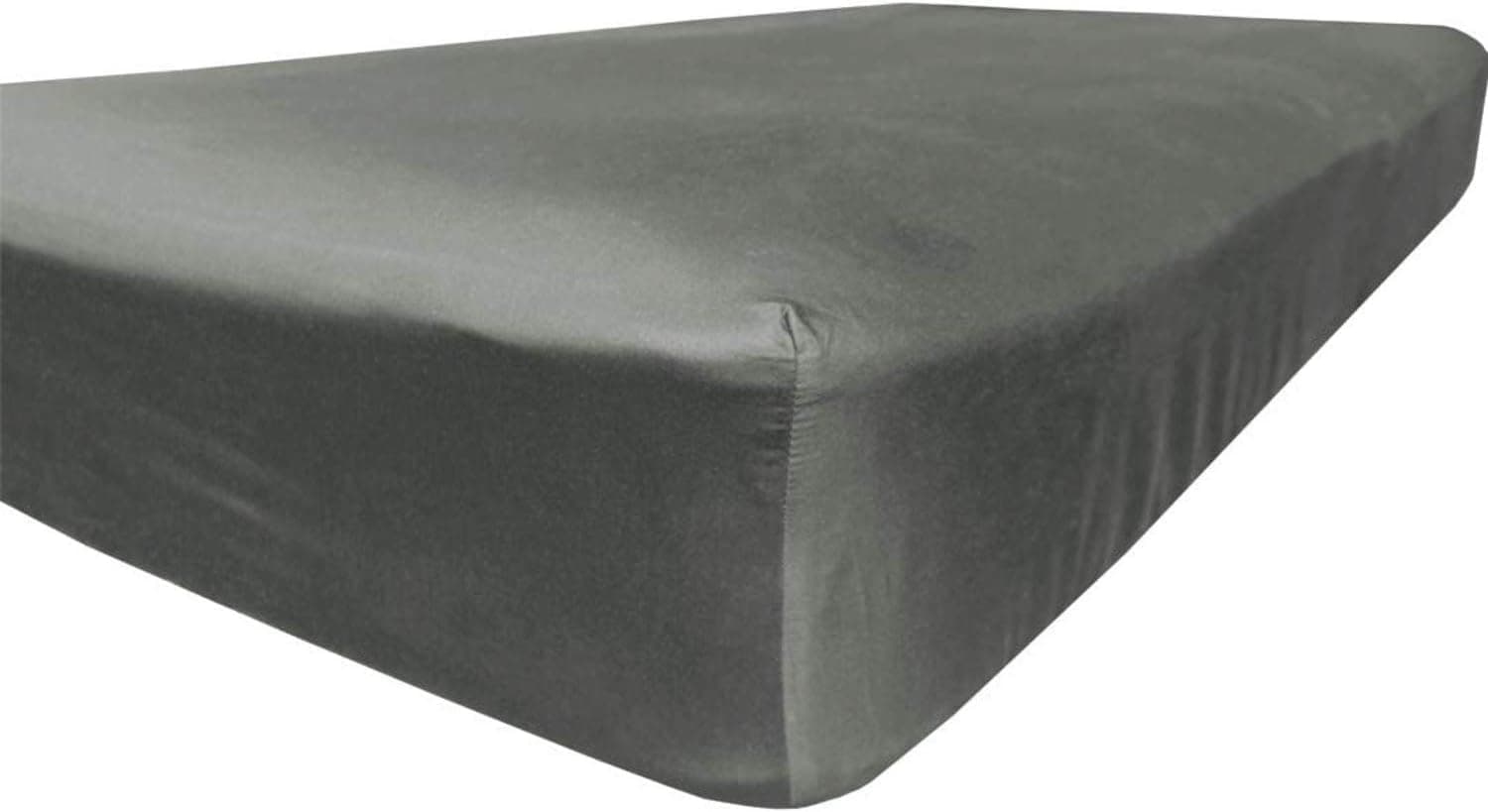 American Pillowcase King Size Fitted Sheet Only - 300 Thread Count 100% Egyptian Cotton - Pieces Sold Separately (Gray)