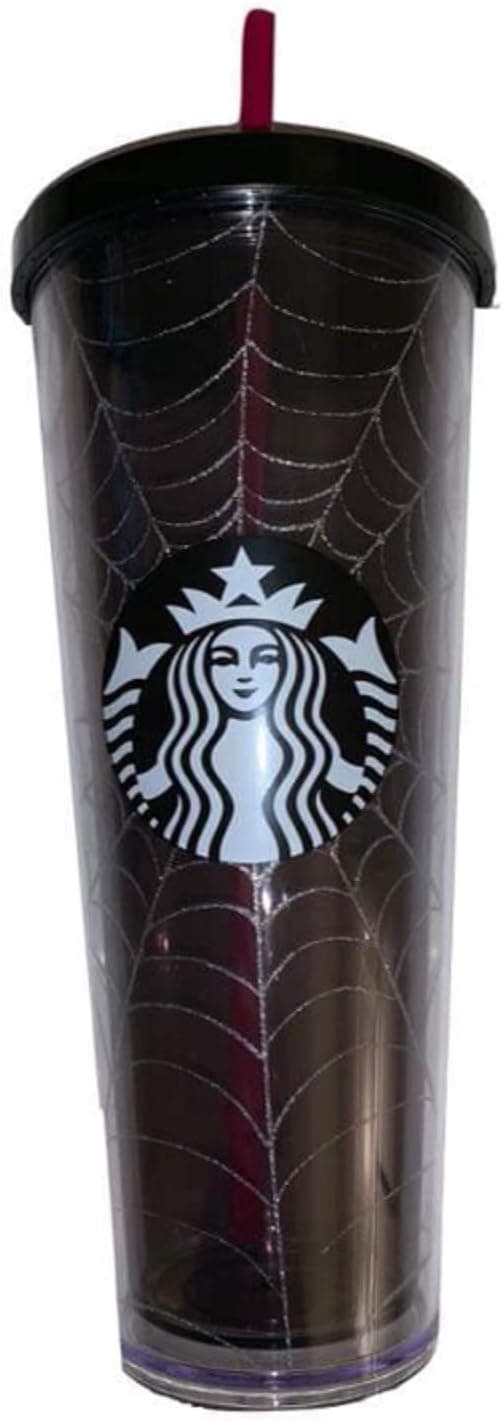Starbucks Limited Edition Halloween Spiderweb Tumbler