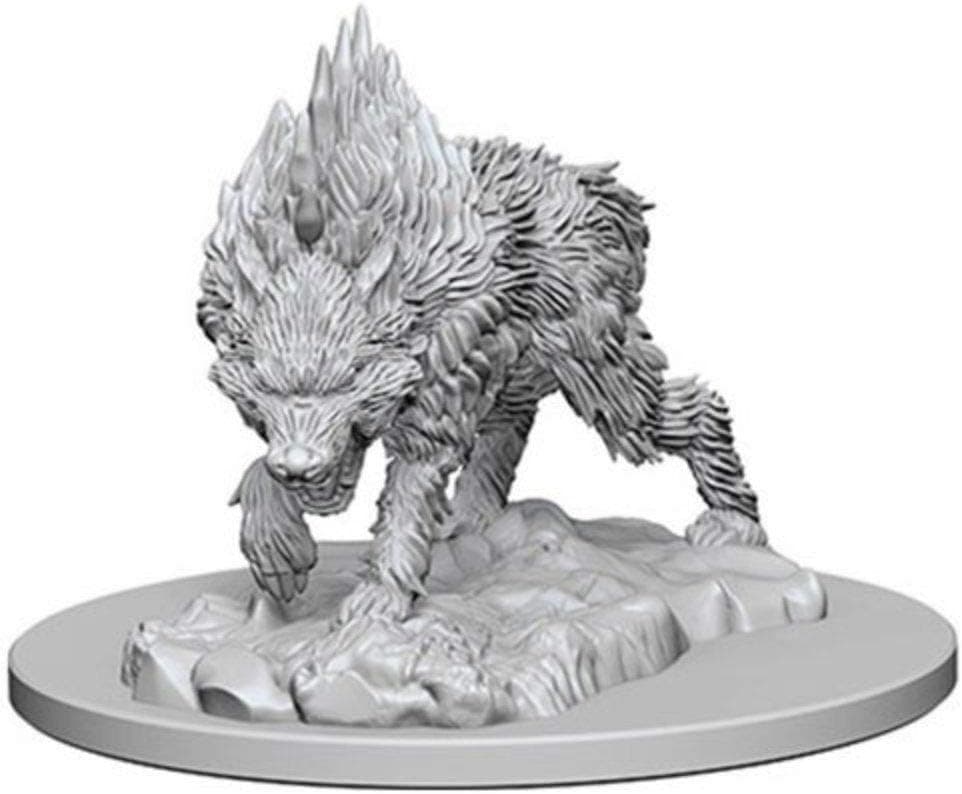 Pathfinder Deep Cuts Unpainted Miniatures: Wave 4: Dire Wolf