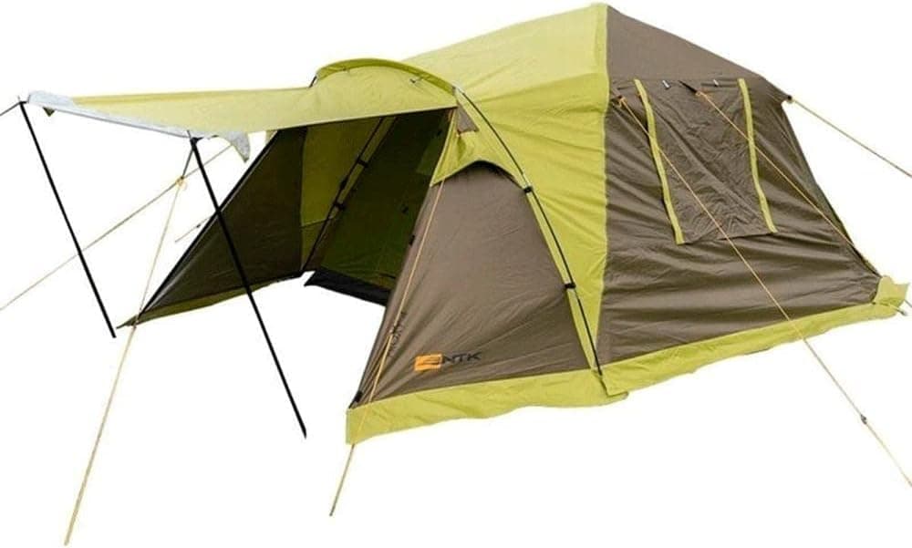 NNTK Proxy 4 Sleeps up to 4 Person 7 by 7 FT Outdoor Instant Dome Family Camping Tent 100% Waterproof 2500mm