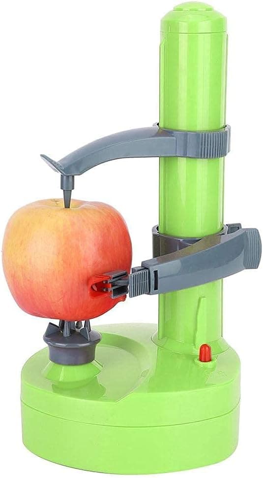 Apple Peeler Corer Electric Pear Potato Peeler Stainless Steel Multifunction Kitchen Gadget for Making Apple Pie