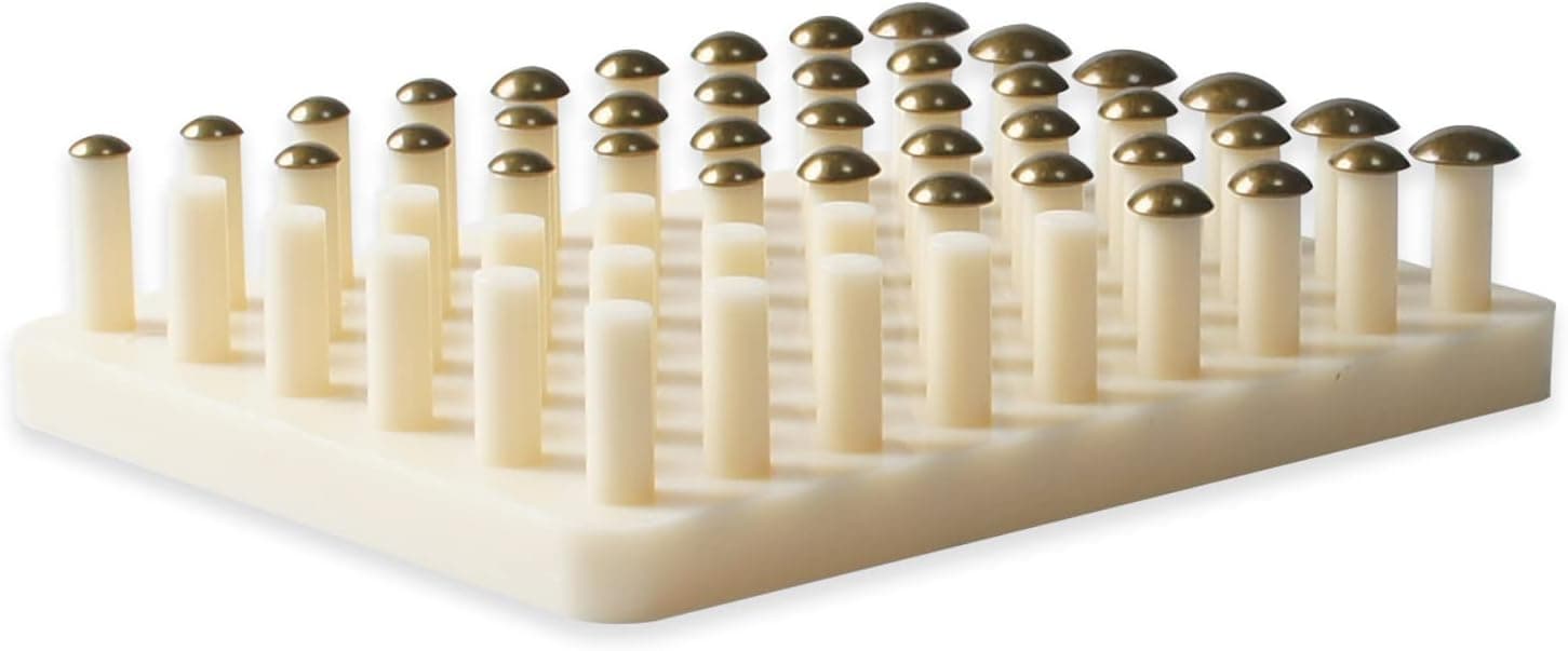 1170 Tack Nails Loading Pin Nails Tray Loading Board Pin Nails for Pneumatic Decorative Nailer 7/16-Inch(11.7mm) Diameter Decorative Furniture Tack Nail Gun