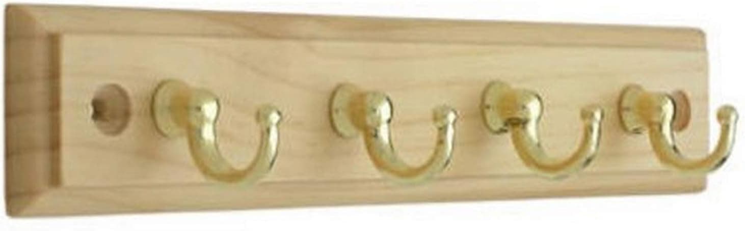 Liberty RPRK4AZ-PNB-BB 4 Hook Key Rail/Rack